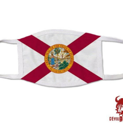 Florida US State Flag Covid Mask