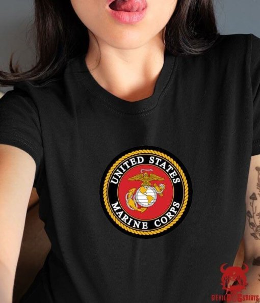 USMC Seal Marine Corps Shirt For Ladies