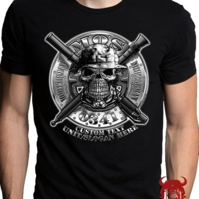 Mortarman 0341 USMC MOS Marine Corps Shirt