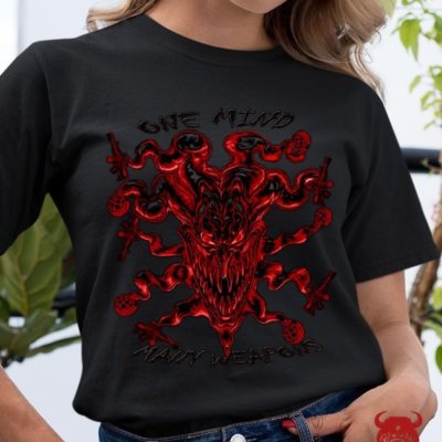 One Mind Any Weapon Marine Corps Shirt For Ladies