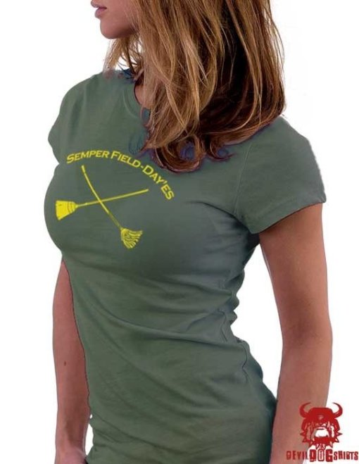 Semper Field Days Marine Corps Shirt For Ladies