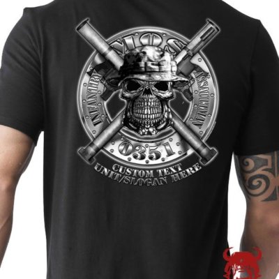 Infantry Assaultman 0351 USMC MOS Marine Corps Shirt