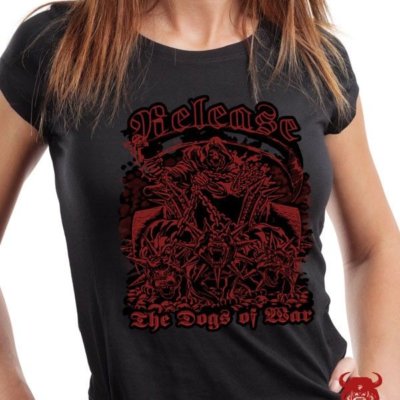 Release The Dogs Of War Marine Corps Shirt For Ladies