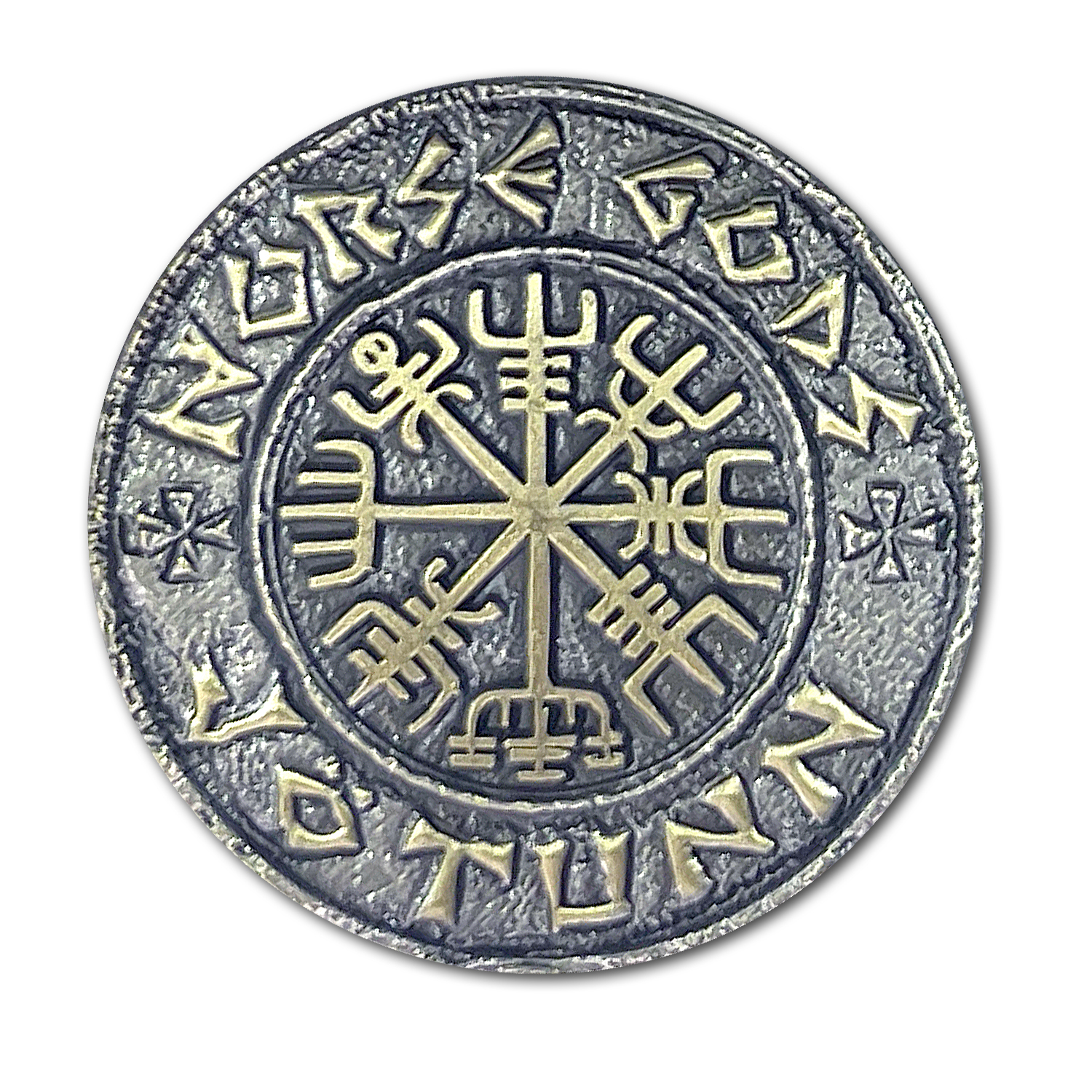 Aegir Viking Norse God Ancient Challenge Coin