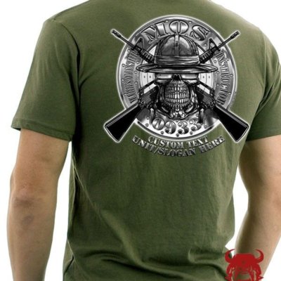 Marksmanship Instructor 0933 USMC MOS Marine Corps Shirt