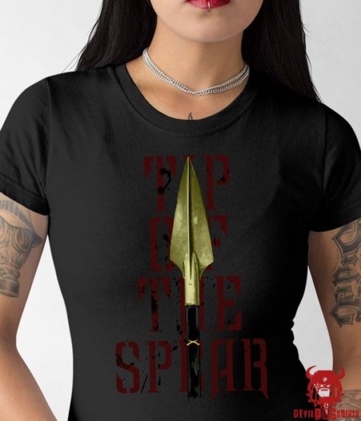 Tip Of The Speer Marine Corps Shirt For Ladies