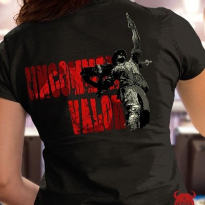 Uncommon Valor Marine Corps Shirt For Ladies