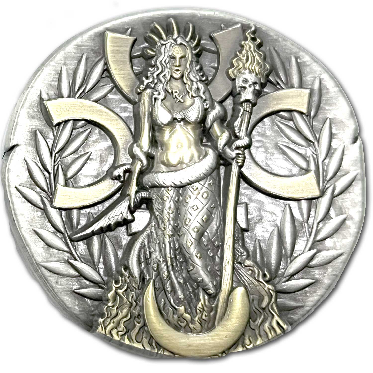 Hacate Greek Goddess of Witchcraft Ancient Collectible Coin
