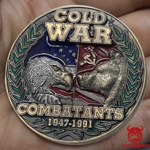 F-8 Crusader USA Cold War Combatants Challenge Coin