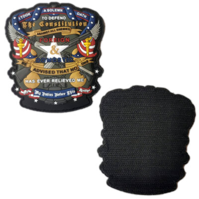 Military Morale PVC Patches
