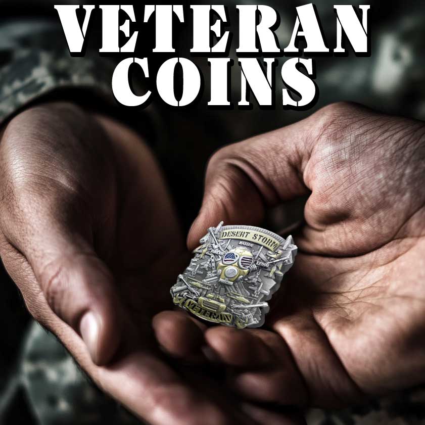 Devil  Dog Challenge Coins