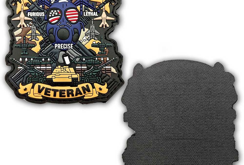 Operation Desert Storm Devil Dog Veteran Patriotic Morale 3.5″ PVC Patch