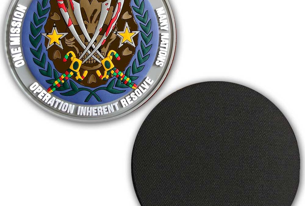 Operation Inherent Resolve OIR Devil Dog Veteran Military Morale 3.5″ PVC Patch